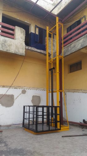 Mild Steel Factory Hydraulic Goods Lift
